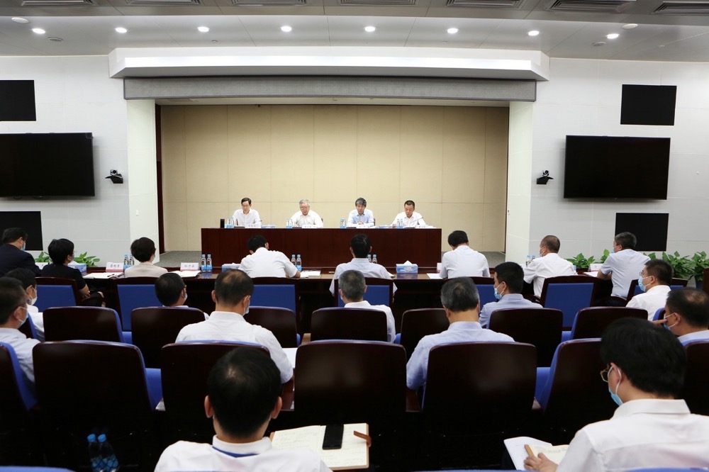 中央第五生态环境保护督察组督察中国建材集团有限公司动员会在北京召开